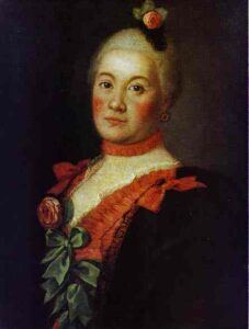 Portrait Of Princess T. A. Trubetzkaya by Aleksey Antropov, hand-painted oil painting reproduction