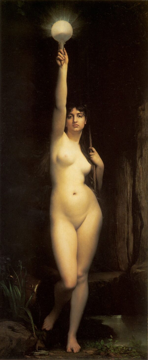 Truth by Jules Joseph Lefebvre, hand-painted oil painting reproduction