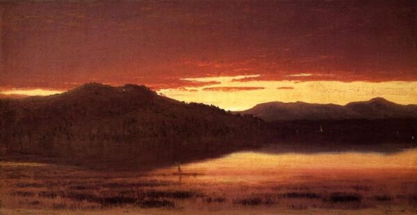 Twilight by Sanford Robinson Gifford, hand-painted oil painting reproduction
