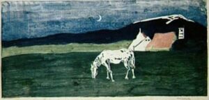 Twilight by Wassily Kandinsky, hand-painted oil painting reproduction