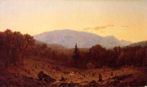 Twilight on Hunter Mountain by Sanford Robinson Gifford, hand-painted oil painting reproduction