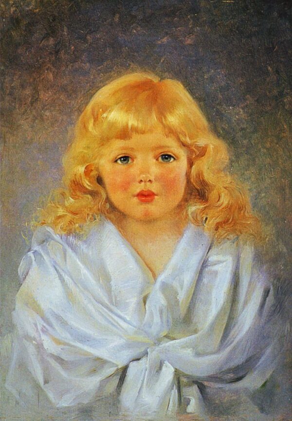 Tyton muotokuva by Gunnar Berndtson, hand-painted oil painting reproduction