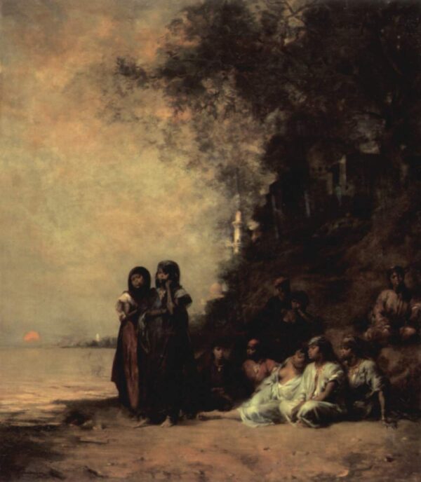 Un Souvenir d’Esneh by Fromentin, hand-painted oil painting reproduction