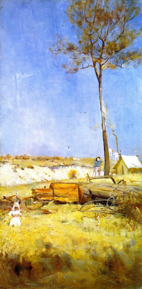 Under a Southern Sun by Charles Conder, hand-painted oil painting reproduction