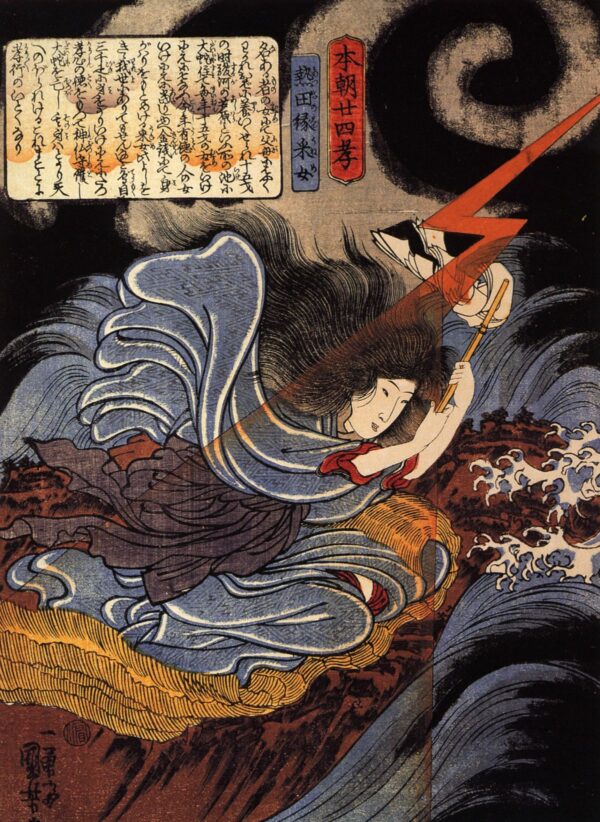 Uneme by Utagawa Kuniyoshi, hand-painted oil painting reproduction