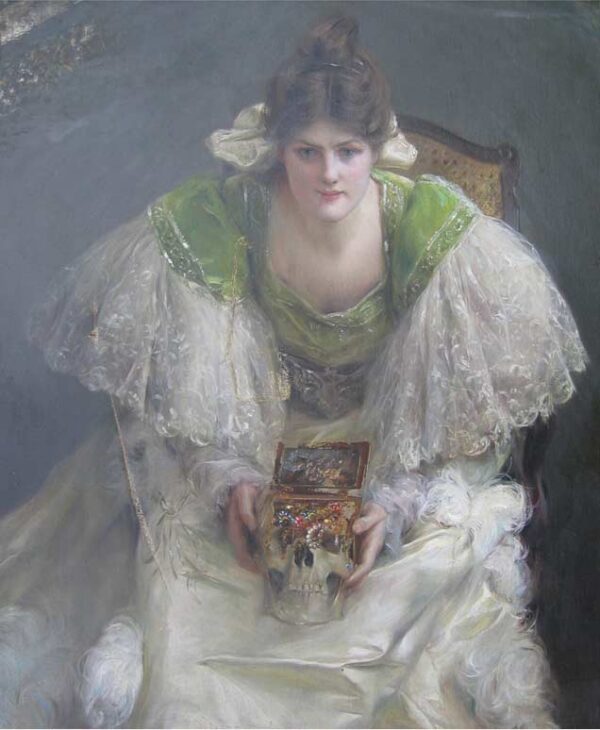 Unknown by Julius LeBlanc Stewart, hand-painted oil painting reproduction