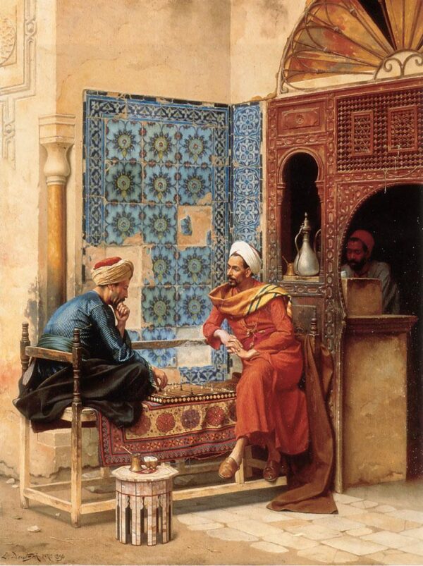 Untitled by Osman Hamdy Bey, hand-painted oil painting reproduction
