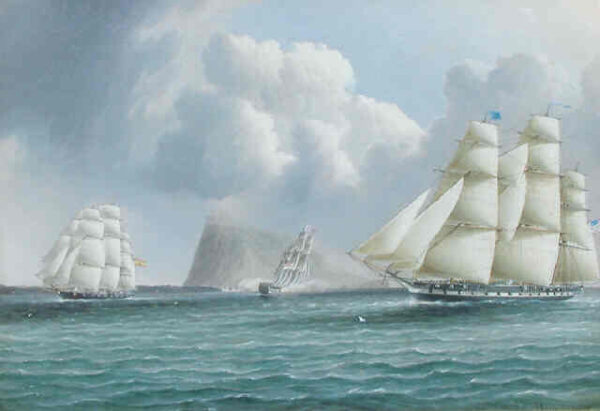 Untitled by James E Buttersworth, hand-painted oil painting reproduction