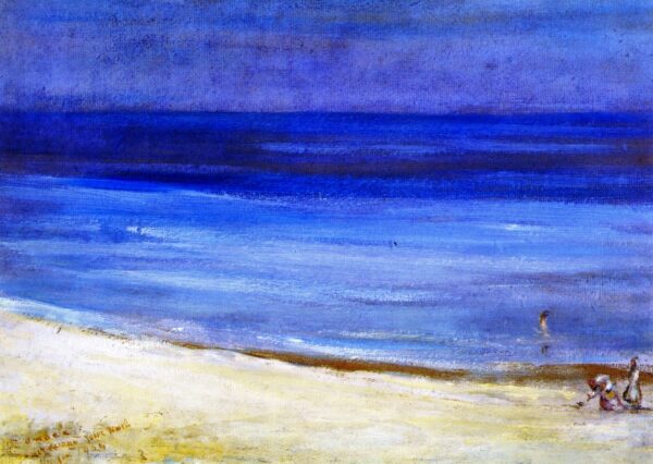 Untitled Seascape by Charles Conder, hand-painted oil painting reproduction