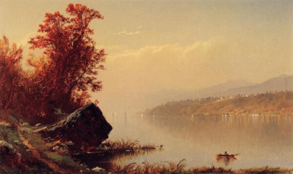 Up the Hudson by Alfred Thompson Bricher, hand-painted oil reproduction
