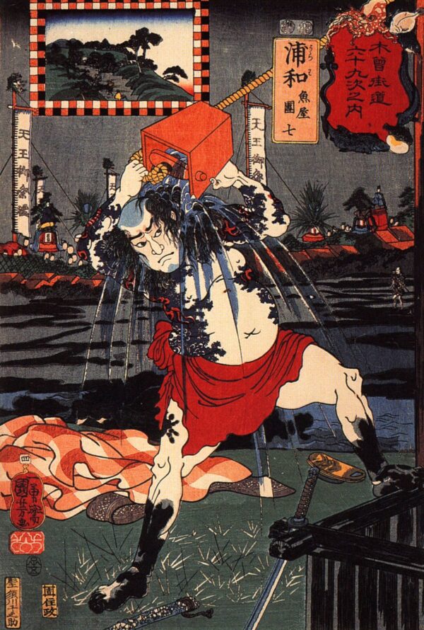 Urawa by Utagawa Kuniyoshi, hand-painted oil painting reproduction