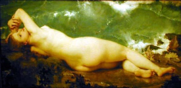 Vague Et La Perle by Paul Baudry, hand-painted oil painting reproduction