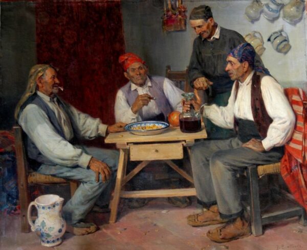 Valencianos by José Benlliure y Gil, hand-painted oil painting reproduction
