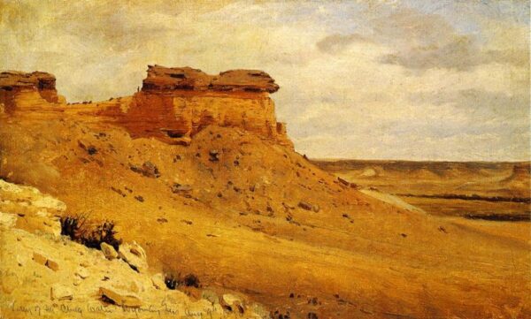 Valley of the Chug Water by Sanford Robinson Gifford, hand-painted oil painting reproduction