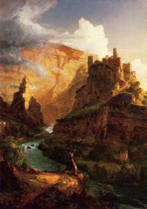 Valley of the Vaucluse by Thomas Cole, hand-painted oil painting reproduction