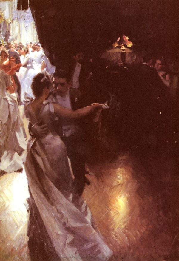 Valsen by Anders Zorn, hand-painted oil painting reproduction