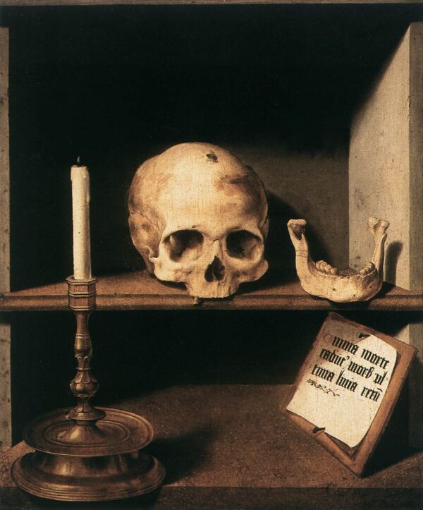 Vanitas Still-Life by Barthel Bruyn, hand-painted oil painting reproduction