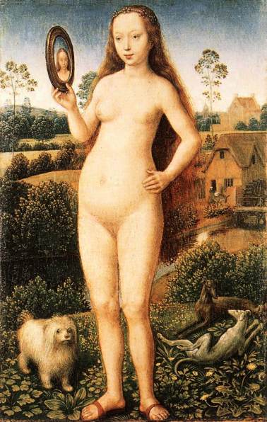 Vanity by Hans Memling, hand-painted oil reproduction