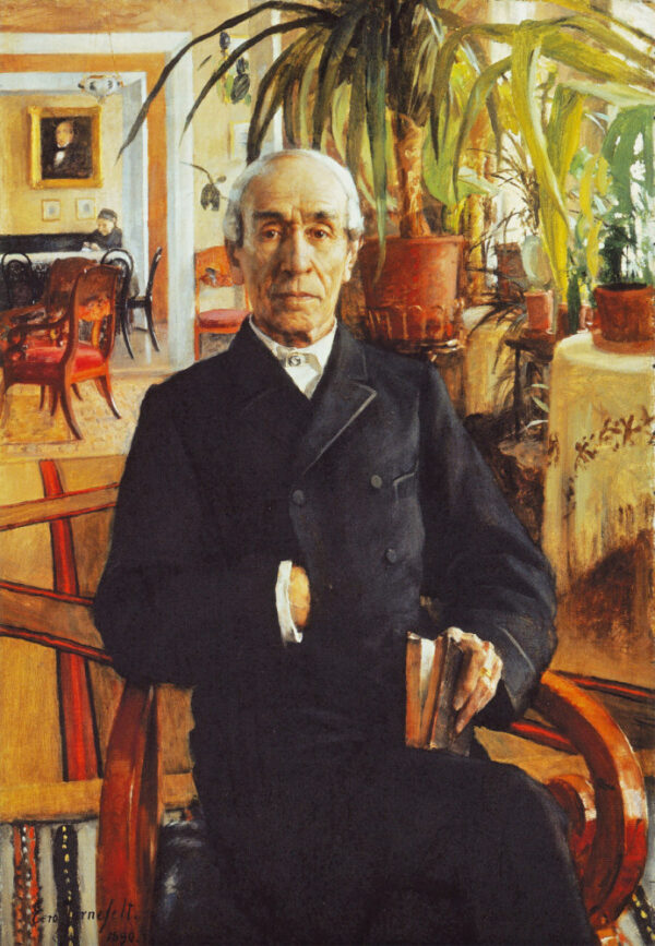 Vapaaherra Johan Philip Palm by Eero Järnefelt, hand-painted oil painting reproduction