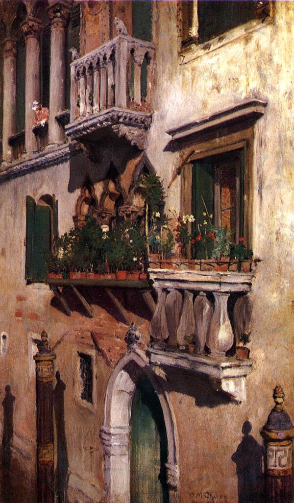 Venice by William Merritt Chase, hand-painted oil painting reproduction