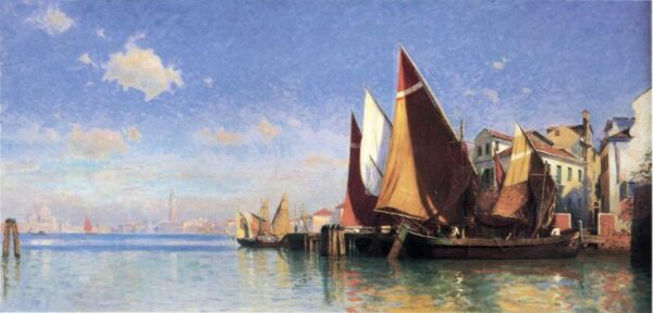 Venice I by William Stanley Haseltine, hand-painted oil painting reproduction