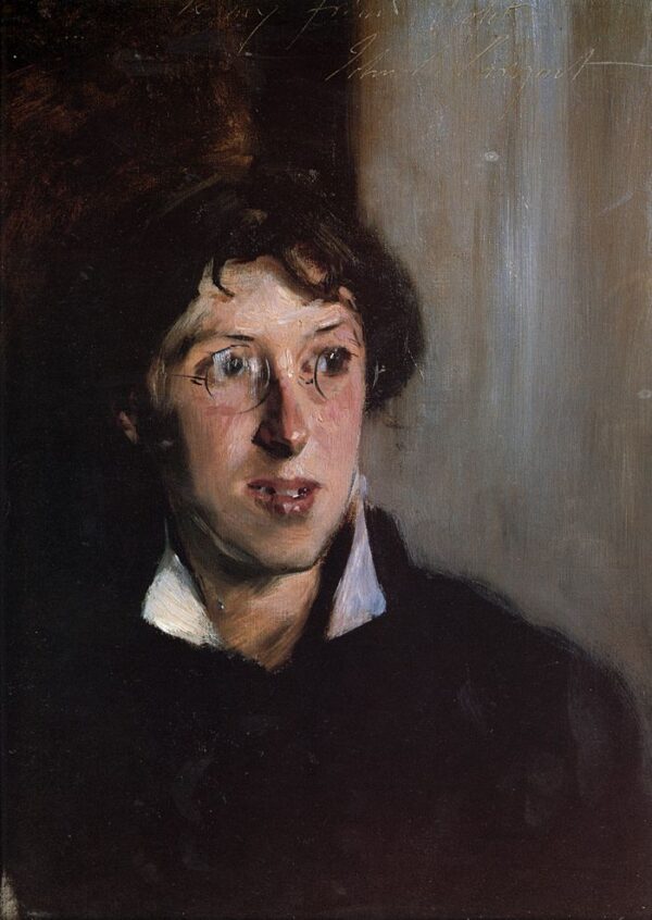 Vernon Lee by John Singer Sargent, hand-painted oil painting reproduction