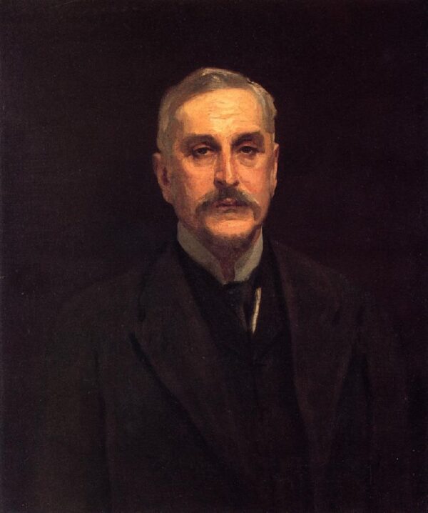 Portrait of Colonel Thomas Edward Vickers by John Singer Sargent, hand-painted oil painting reproduction