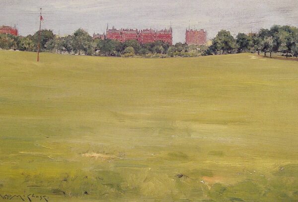 View From Central Park by William Merritt Chase, hand-painted oil painting reproduction