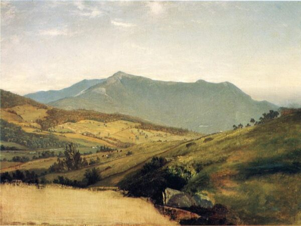 View of Mount Mansfield by John Frederick Kensett, hand-painted oil painting reproduction