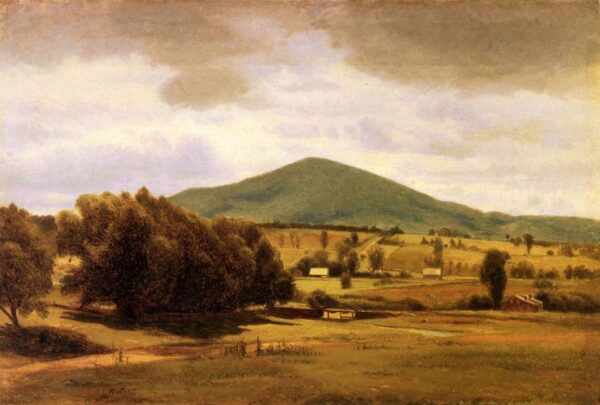 View of New Hampshire by William Hart, hand-painted oil painting reproduction