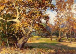 View of the Arroyo Seco from the Artist’s Studio by Franz Bischoff, hand-painted oil painting reproduction
