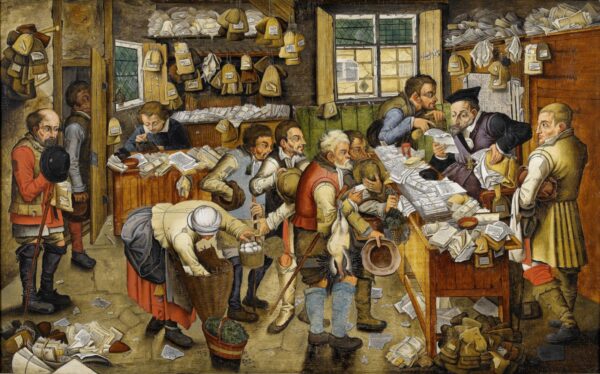 Village Lawyer by Pieter Brueghel the Younger, hand-painted oil painting reproduction