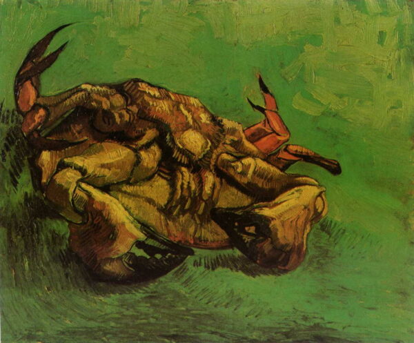 Crab on Its Back by Vincent van Gogh, hand-painted oil reproduction