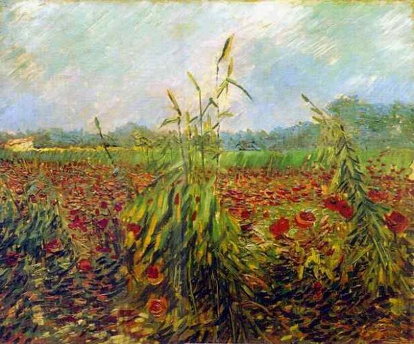 Green Ears of Wheat by Vincent van Gogh, hand-painted oil painting reproduction