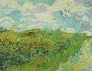 Green Wheat Fields by Vincent van Gogh, hand-painted oil painting reproduction