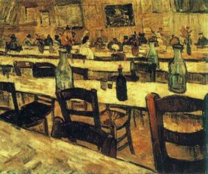 Interior of a Restaurant by Vincent van Gogh