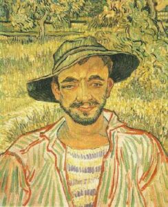 Junger Bauer by Vincent van Gogh, hand-painted oil painting reproduction