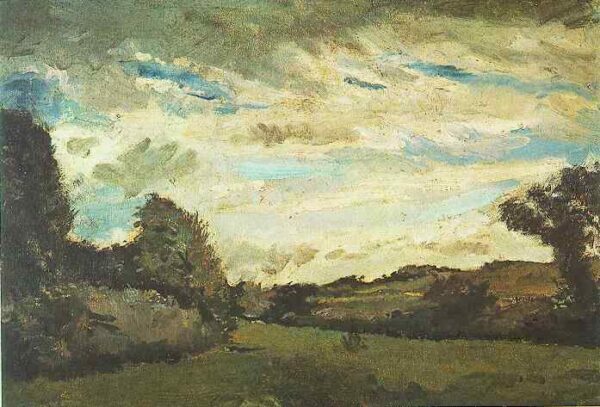 Landscape with Dunes by Vincent van Gogh, hand-painted oil painting reproduction