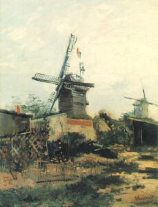 Le Moulin de Blute Fin by Vincent van Gogh, hand-painted oil painting reproduction