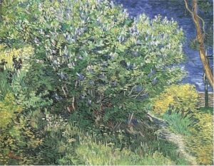 Lilacs Green by Vincent van Gogh, hand-painted oil painting reproduction