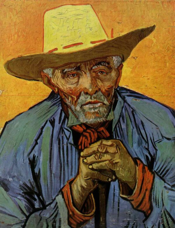 Patience Escalier by Vincent van Gogh, hand-painted oil painting reproduction