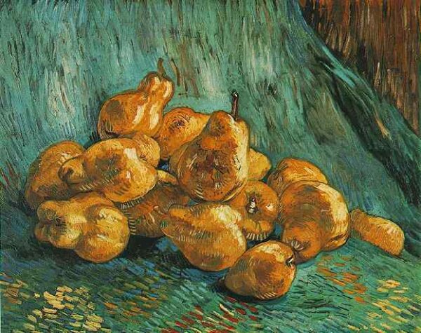 Still Life with Quince Pears by Vincent van Gogh, hand-painted oil painting reproduction