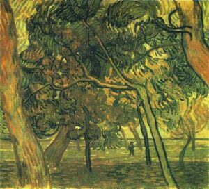 Study of Pine Trees by Vincent van Gogh, hand-painted oil painting reproduction