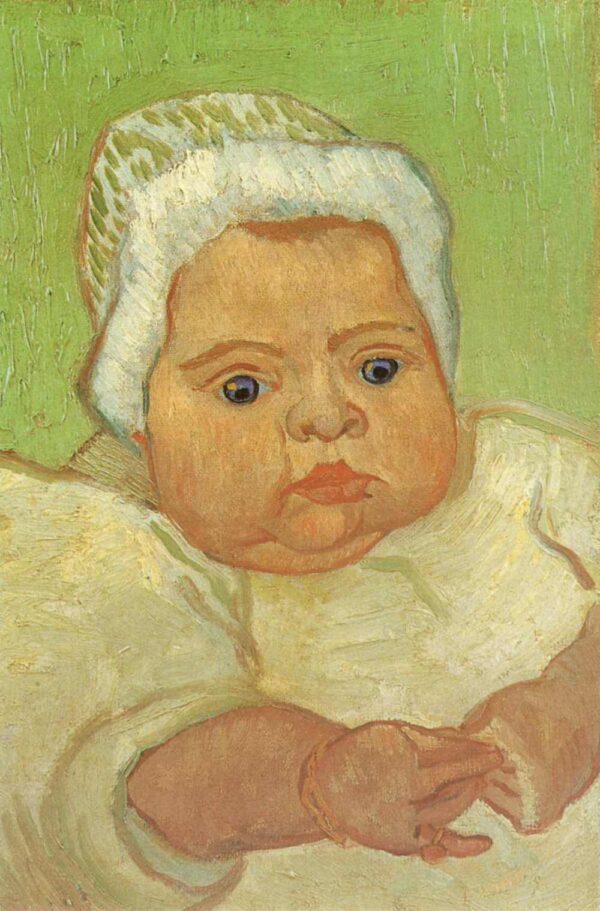 The Baby Marcelle Roulin by Vincent van Gogh, hand-painted oil painting reproduction