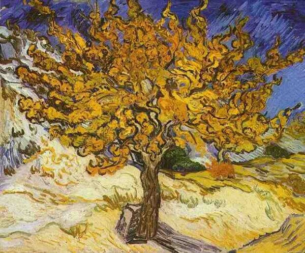 The Mulberry Tree by Vincent van Gogh, hand-painted oil painting reproduction