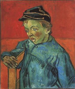 The Schoolboy Camille Roulin by Vincent van Gogh, hand-painted oil painting reproduction
