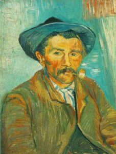 The Smoker by Vincent van Gogh, hand-painted oil painting reproduction
