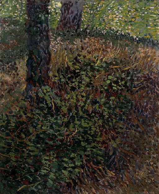 Undergrowth by Vincent van Gogh, hand-painted oil reproduction