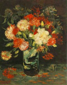 Vase with Carnations by Vincent van Gogh, hand-painted oil painting reproduction