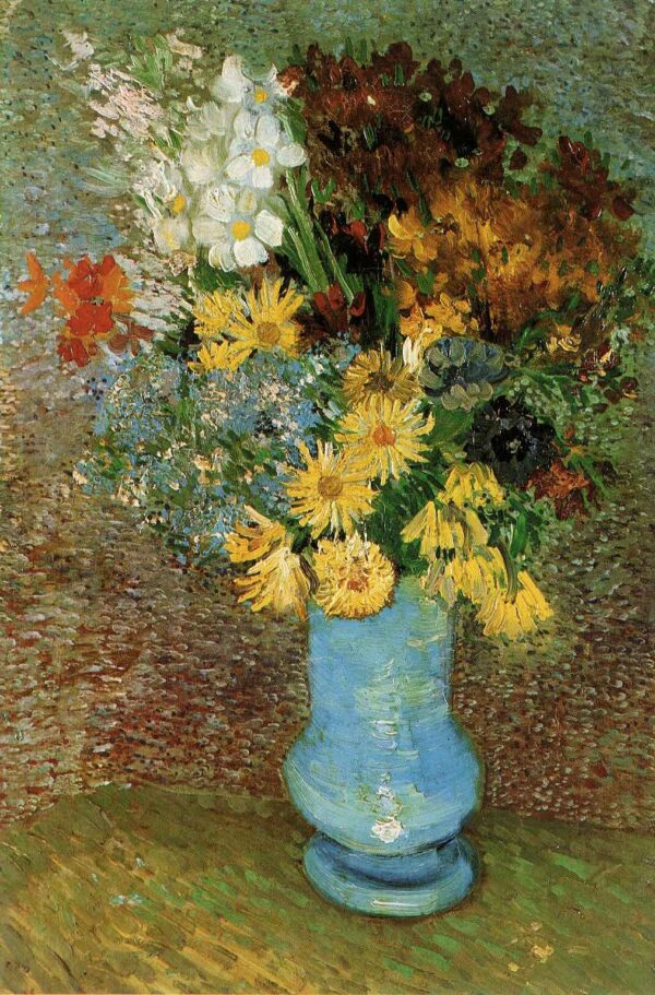 Vase with Daisies by Vincent van Gogh, hand-painted oil painting reproduction